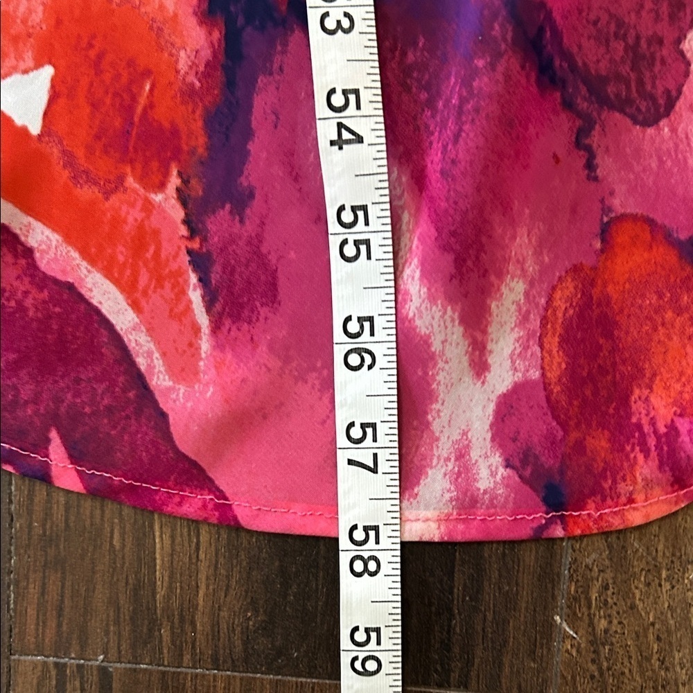 Eliza J Vibrant Pink and Purple Maxi Dress - Picture 14 of 16